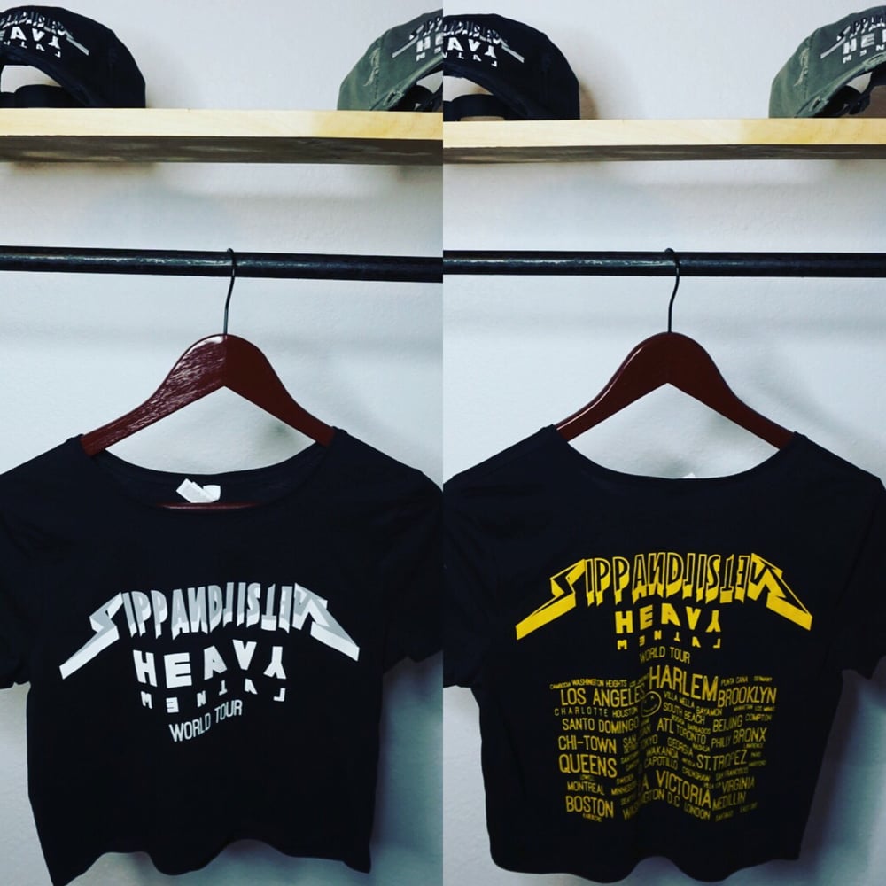 Heavy Mental World Tour ( Crop Top )