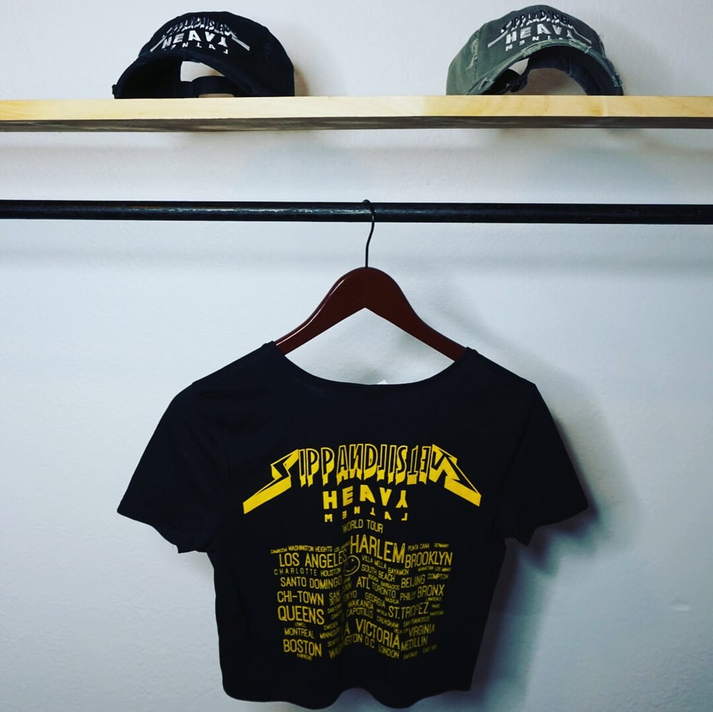Heavy Mental World Tour ( Crop Top )