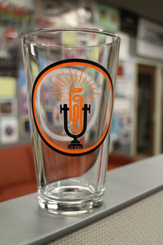 Image of WSUM Pint Glass - 16oz.