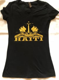 Image 1 of Gold coat of arms V neck