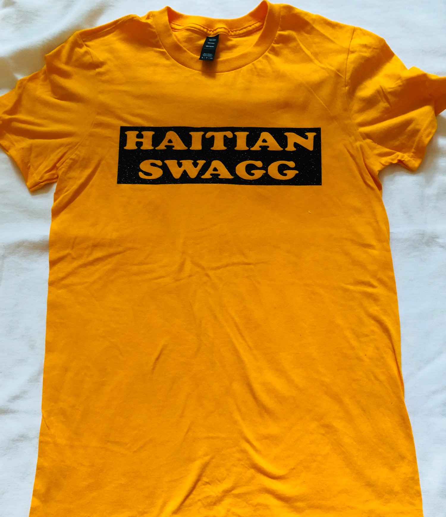 Image of Black and Yellow Haitian Swagg