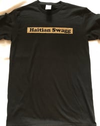 Haitian Swagg one line Black and Gold