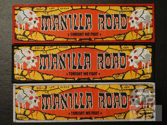 Image of Manilla Road - Official "Skeleton spider" superstrip patch