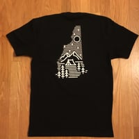 Image 1 of NH Camping logo pocket tee