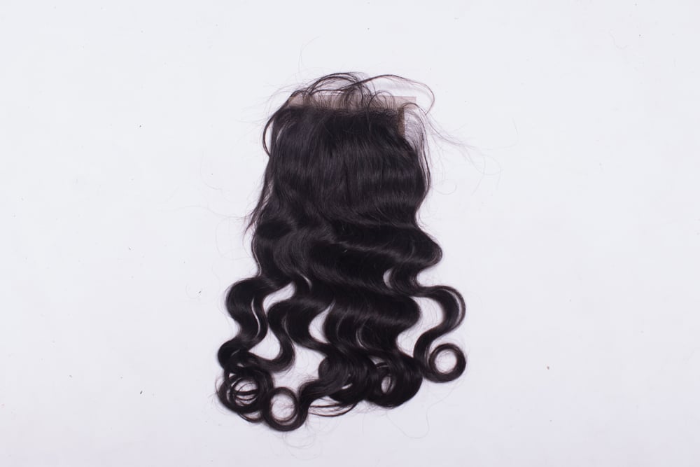 Image of Pure Virgin Lace Closure