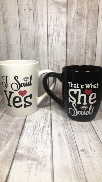 Image of Engagement Coffee Mugs