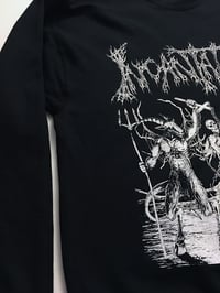 Image 2 of Incantation - Blasphemous Cremation  Crew Neck Fleece Sweatshirt