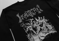 Image 3 of Incantation - Blasphemous Cremation  Crew Neck Fleece Sweatshirt