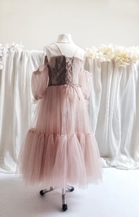 Image 3 of Tulle proncess dress for photoshoots | Elvina | size 110 | powder pink | photo props