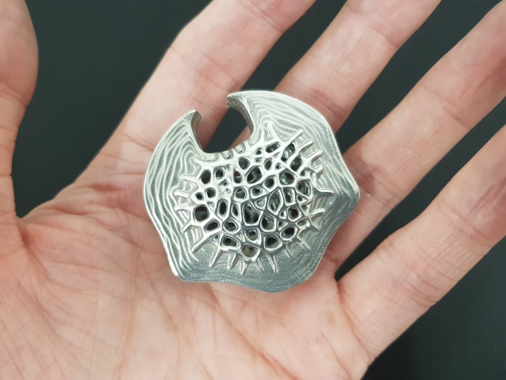 Tip Top Workshop — Altered Carbon Cortical Stack Cast In Solid Metal Pewter