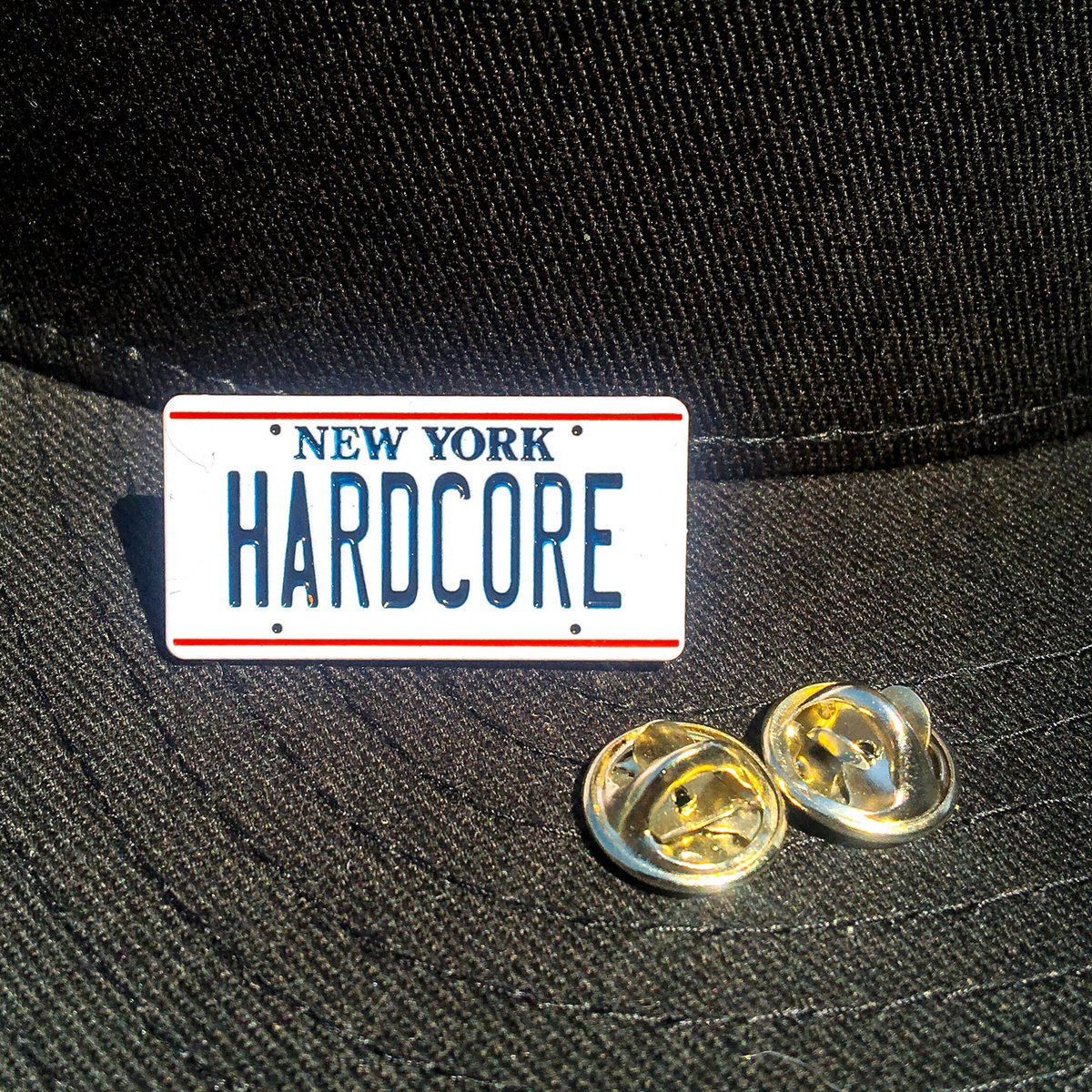 Image of New York Hardcore Enamel Pin