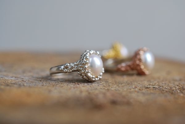 Image of Organica Pearl Rings