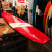 Image of Grazing Ping 10'2 Surfboard Longboard by HOT ROD SURF ®  – White/ Deep Red