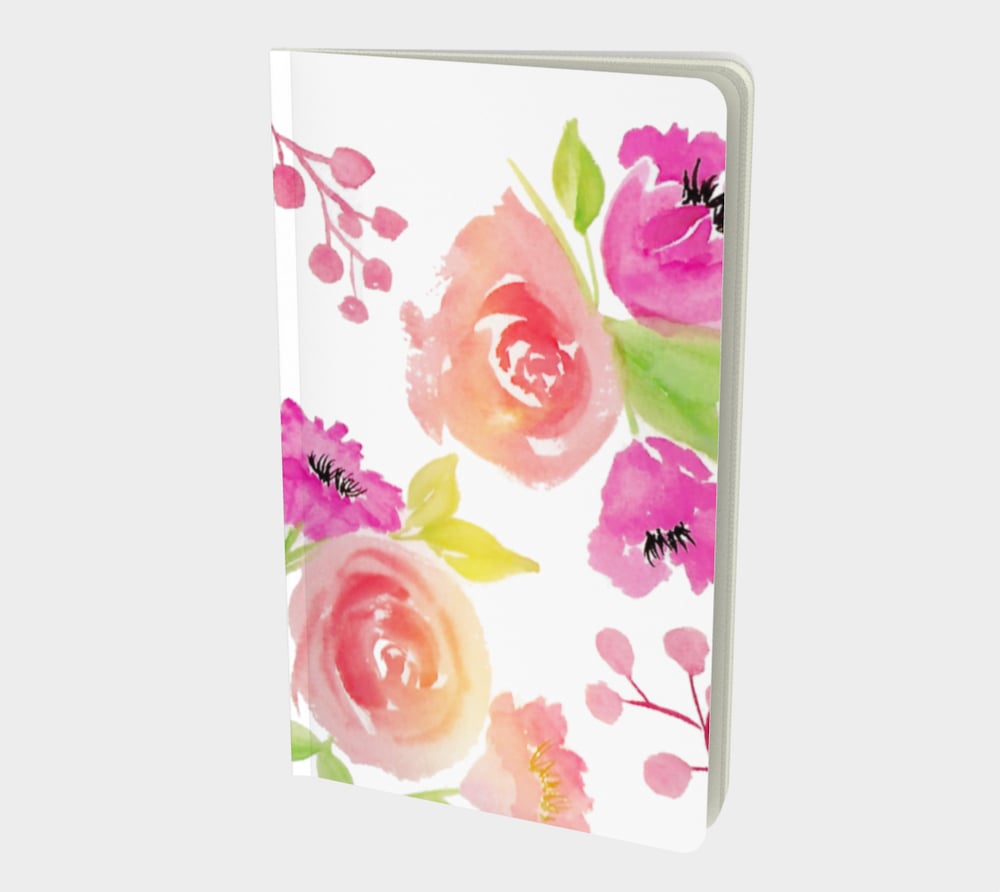 Image of Les roses x Notebook
