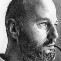 Image 2 of LAWRENCE FERLINGHETTI graphite original