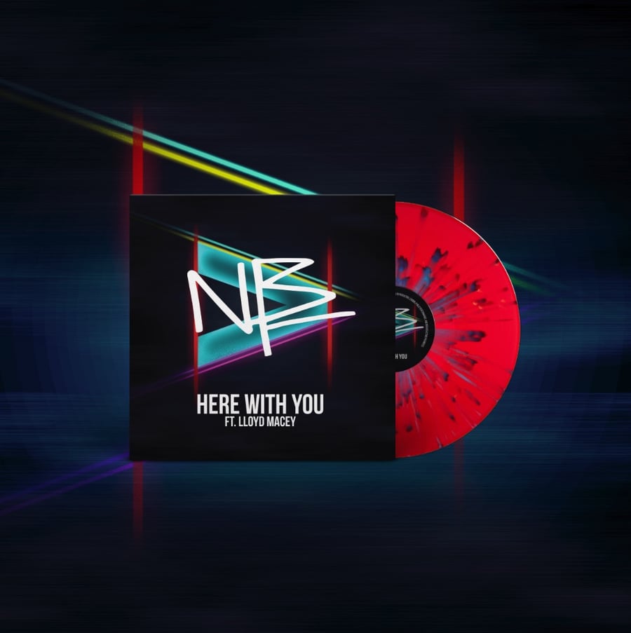 Image of NBLM Special Signed limited edition 7" Vinyl "Here With You Ft.Lloyd Macey"