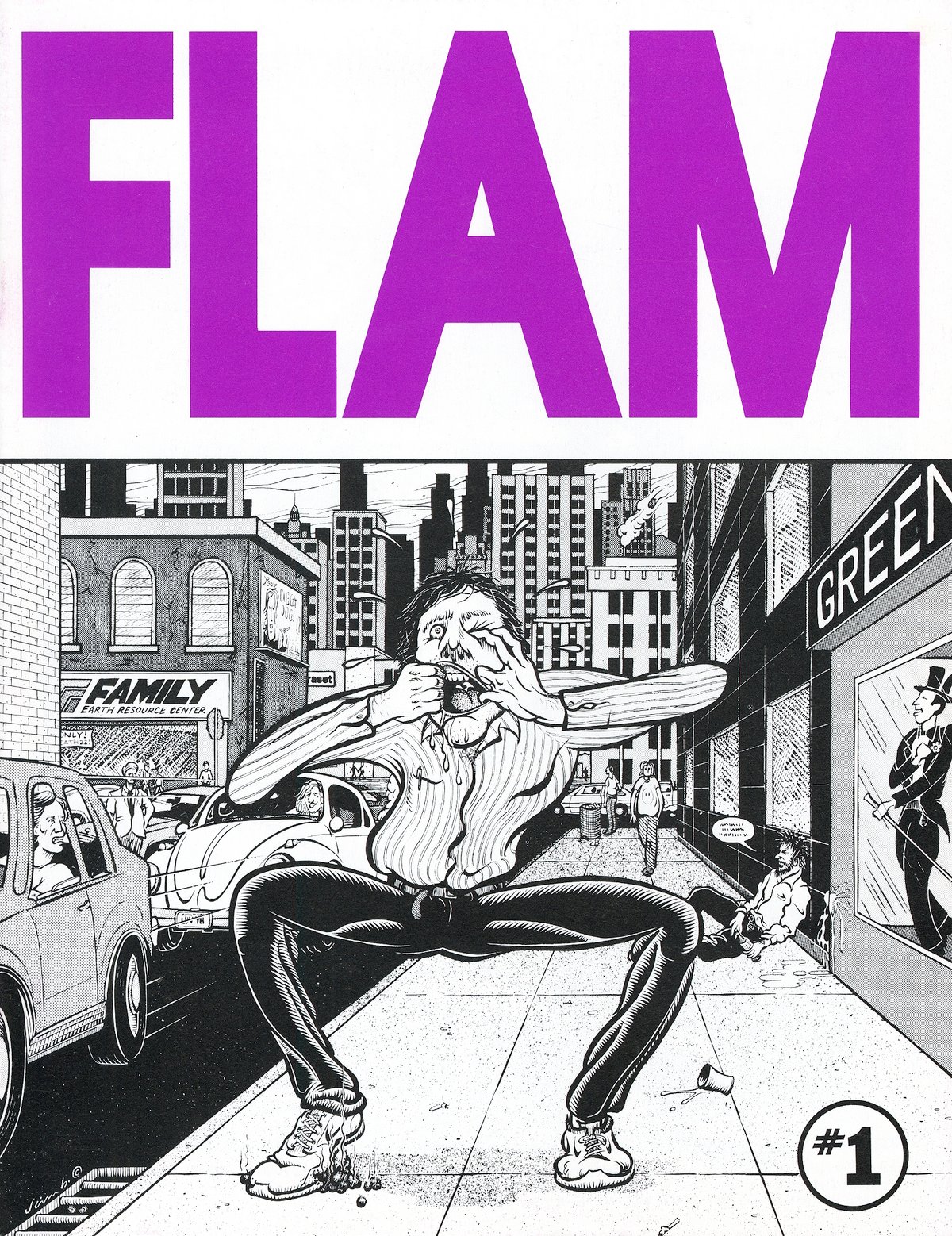 Image of FLAM anthology comic