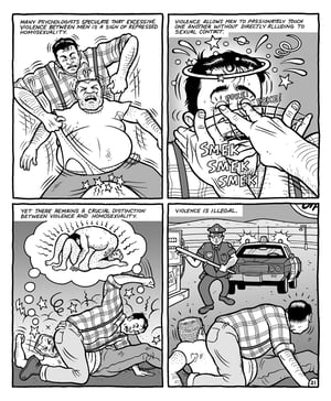 Image of TRUCKER FAGS IN DENIAL comic