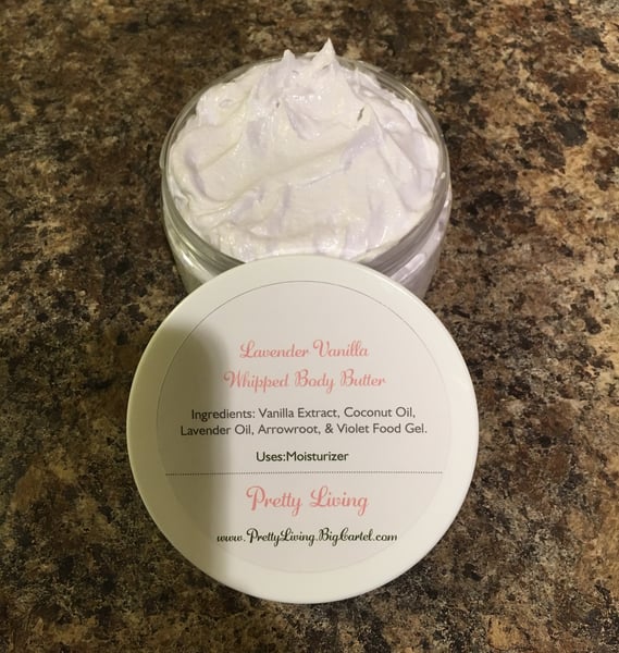 Image of Lavender Vanilla Whipped Body Butter