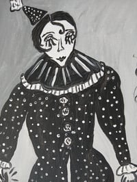 Image 9 of Black And White Clown 