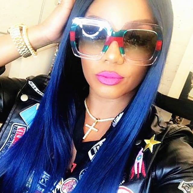 Image of Clear Oversized Sunglasses