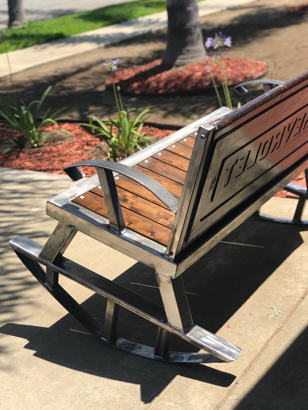 tailgate rocking chair