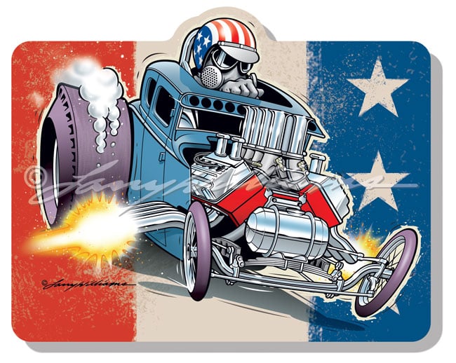 Image of "Nitro America" Sticker