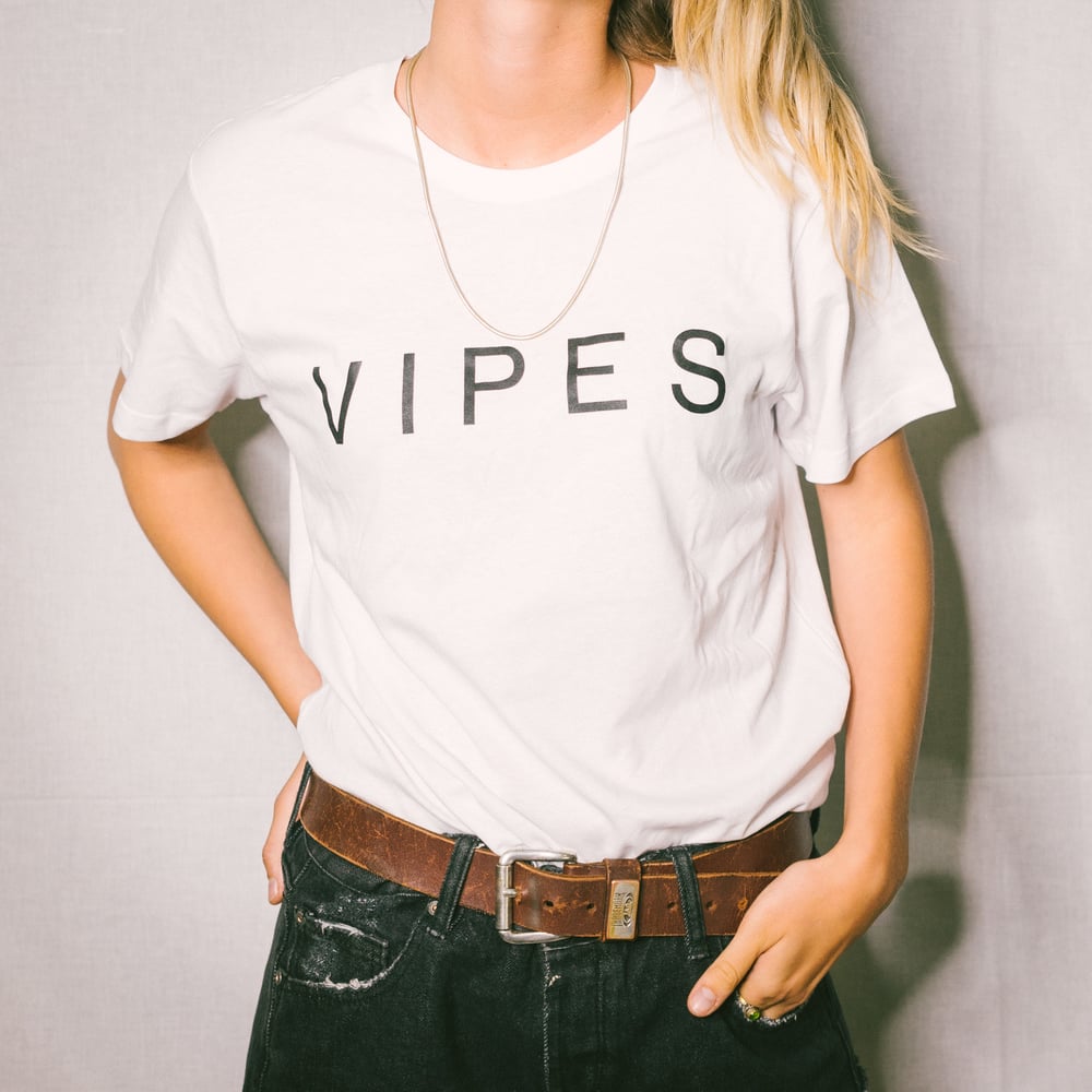 Image of Vipes Logo Tee White