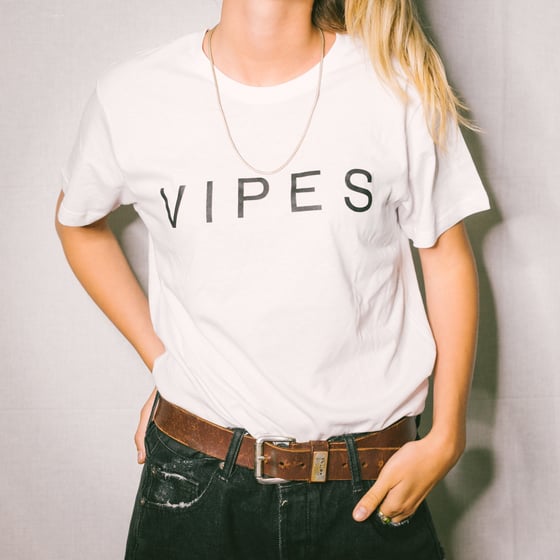 Image of Vipes Logo Tee White