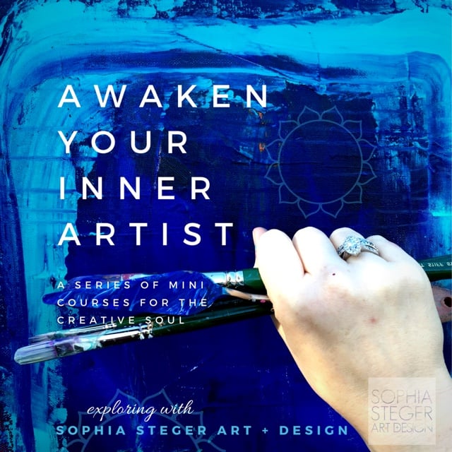 Image of AWAKEN YOUR INNER ARTIST - Introduction to Abstract Art