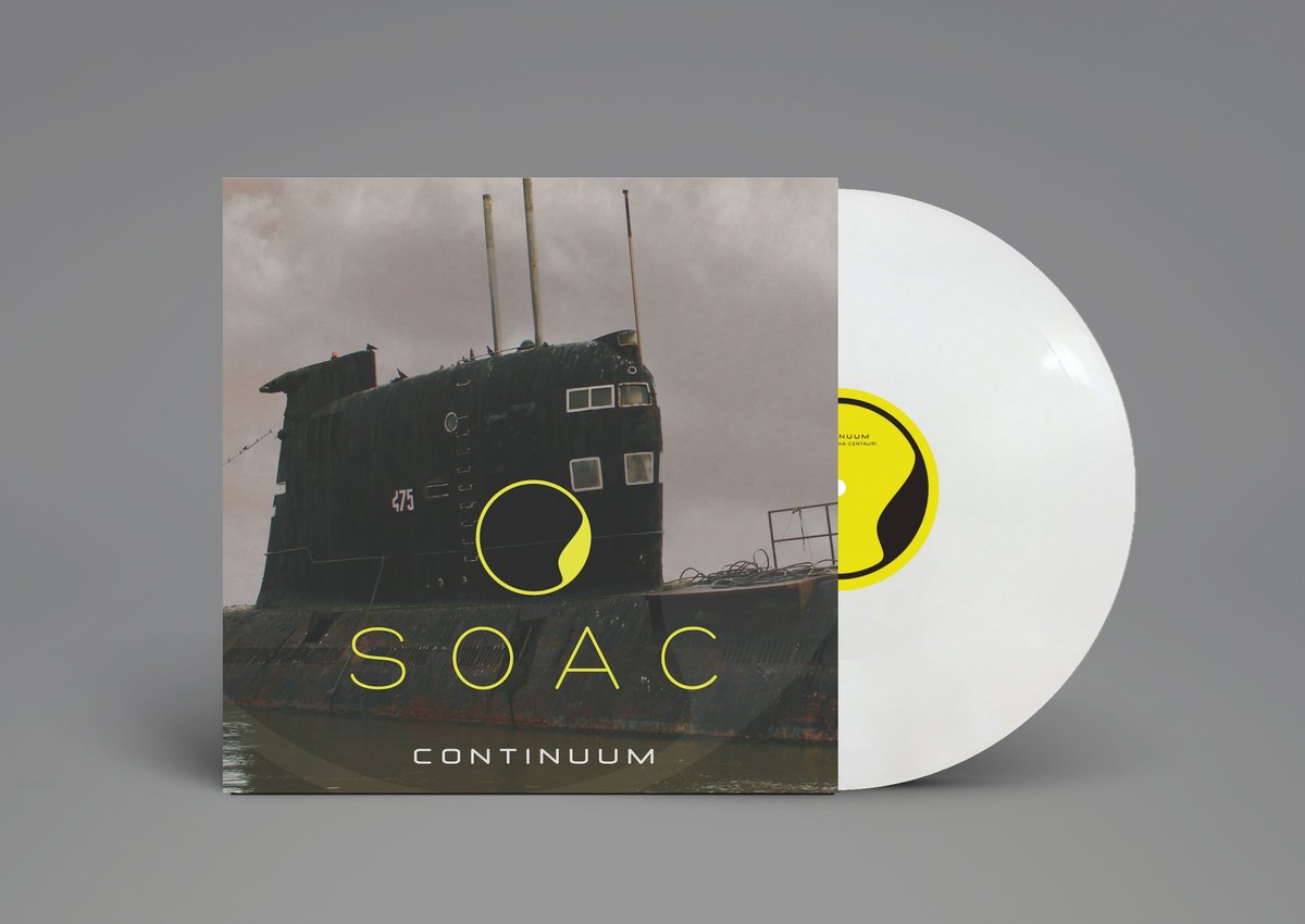 Image of SONS OF ALPHA CENTAURI - CONTINUUM Milkey Vinyl edition (Limited to 30 copies)