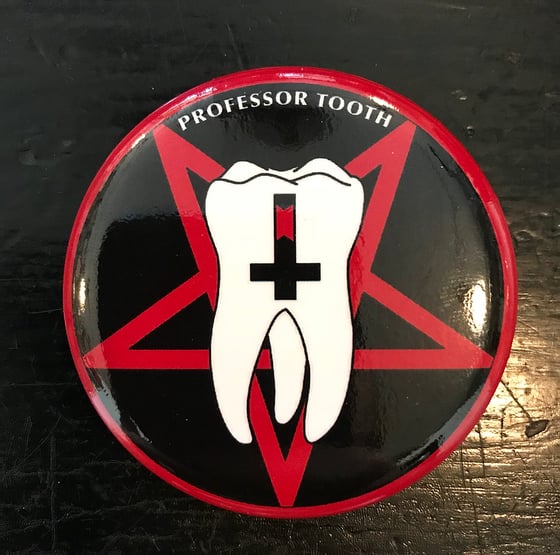 Image of Professor Tooth Brand Classic Style Button