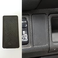 Image 1 of EF Honda Dashboard Single Switch Accessory Plate (Civic sedan hatch wagon CRX SI)