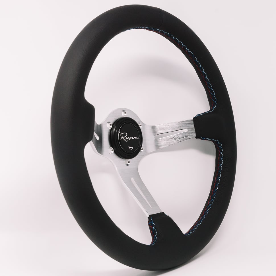 Image of Renown Chicane Silver Motorsport Steering Wheel