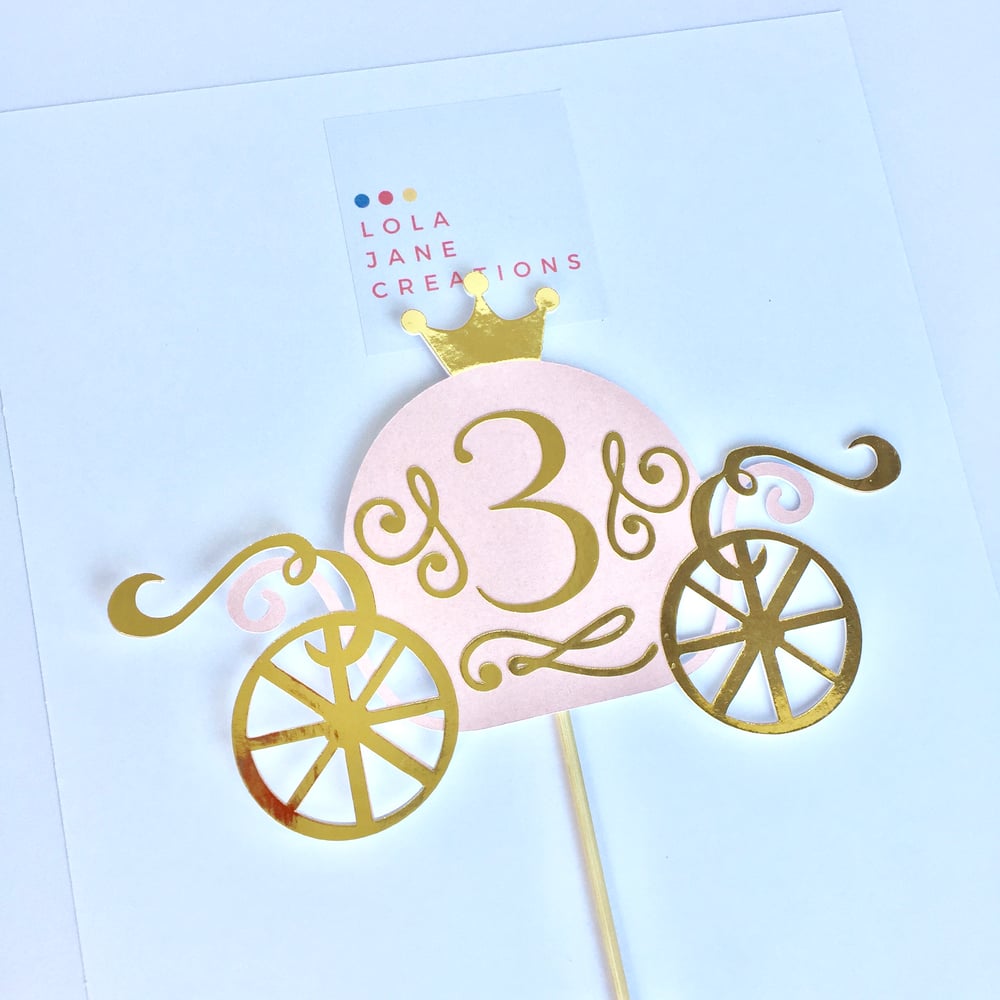 Image of Princess Cake Topper