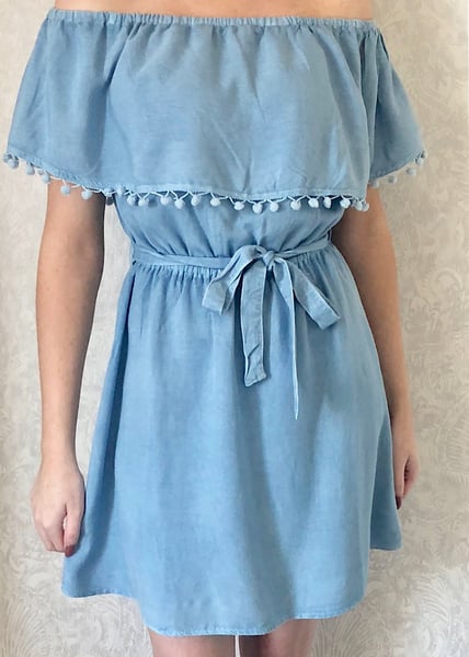 Image of Bardot Chambray Mini