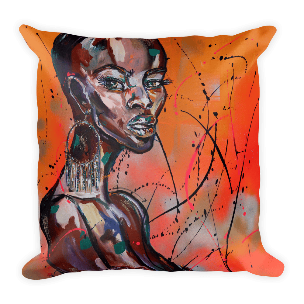 Image of "Devoted" Throw pillow