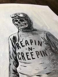 Image 3 of ORIGINAL - Reapin' Creepin' painting
