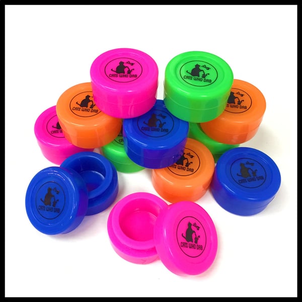 Image of 5ml Non-Stick Silicone Containers
