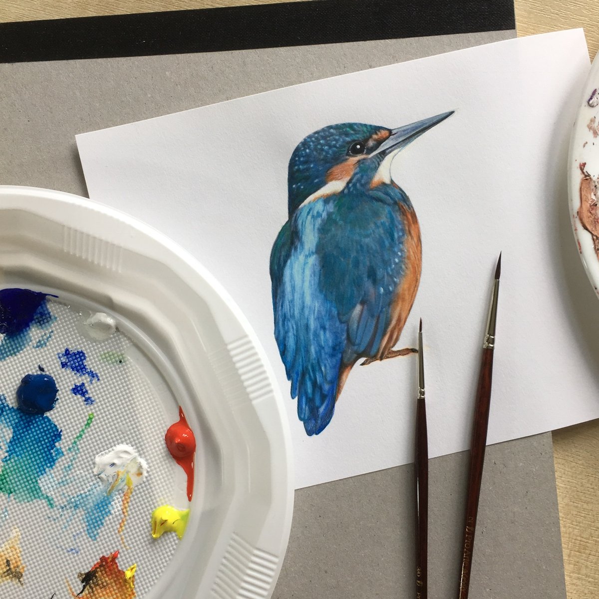 Image of Flash the Kingfisher ~ Removable Wall sticker