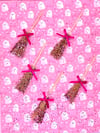 Mini Glitter Brooms