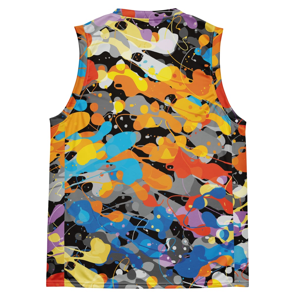 ZEN EXP - Japanese Kanji Recycled unisex basketball jersey