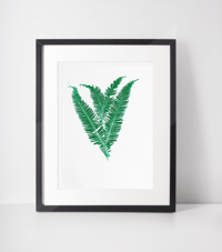 Image 1 of Fern Monoprint 