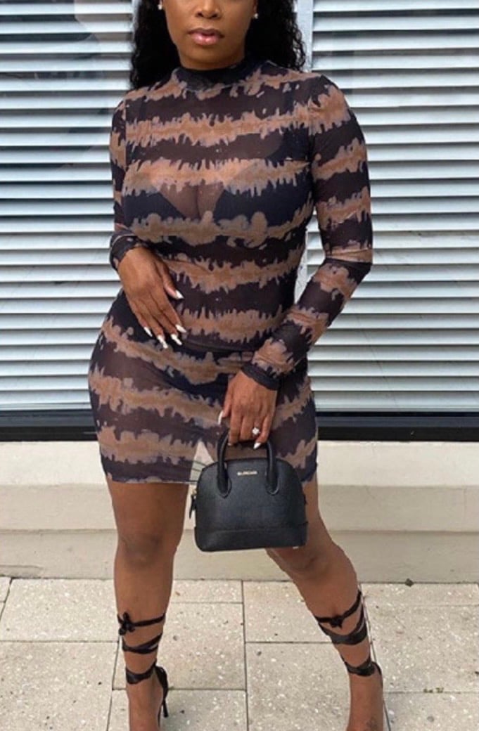 Image of “Vibrations” dress