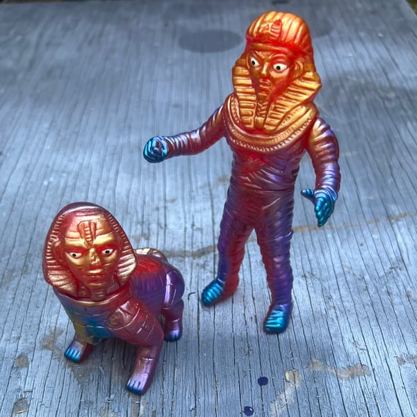 Image of Mummy Set Clear Red