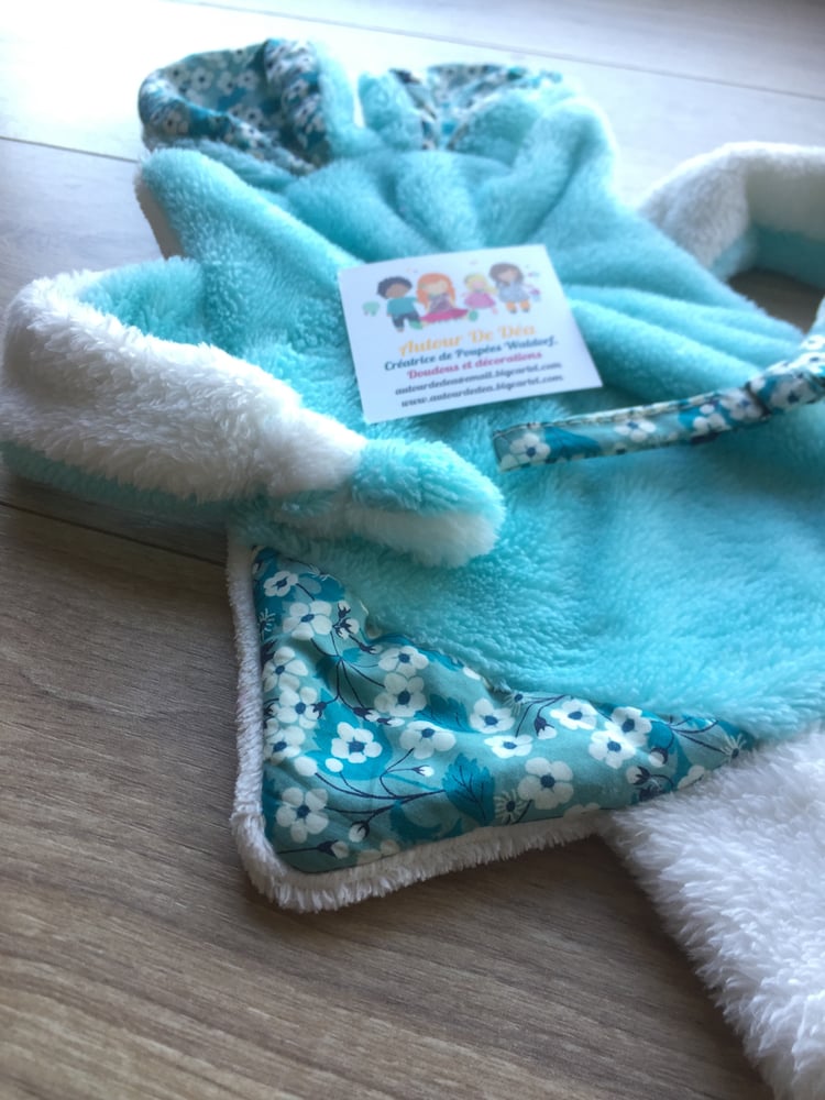 Image of Doudou plat l original turquoise