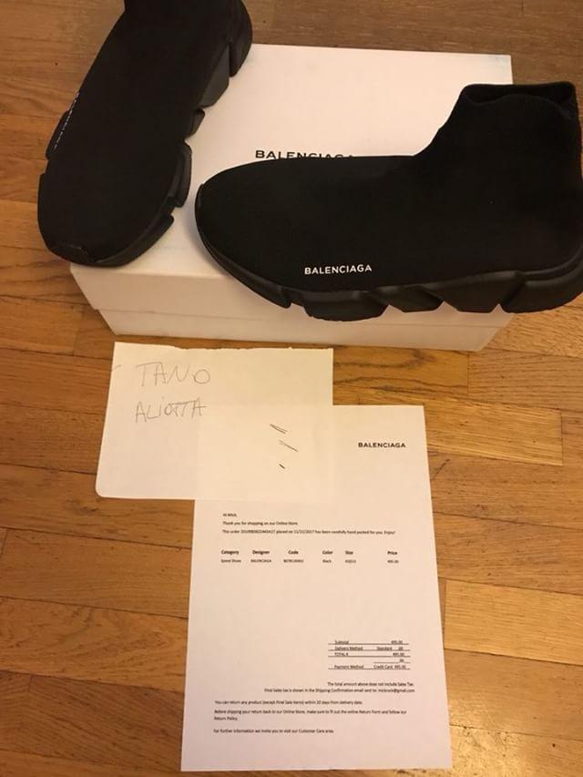 Balenciaga speed trainer on sale resell