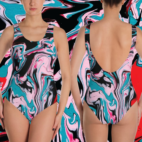 Image of "Club 54" One-Piece Swimsuit