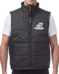 Image 2 of Industrial City GTA Chenille Puff Vest.