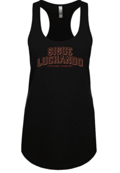 Image of SF Luchadors women’s black tank